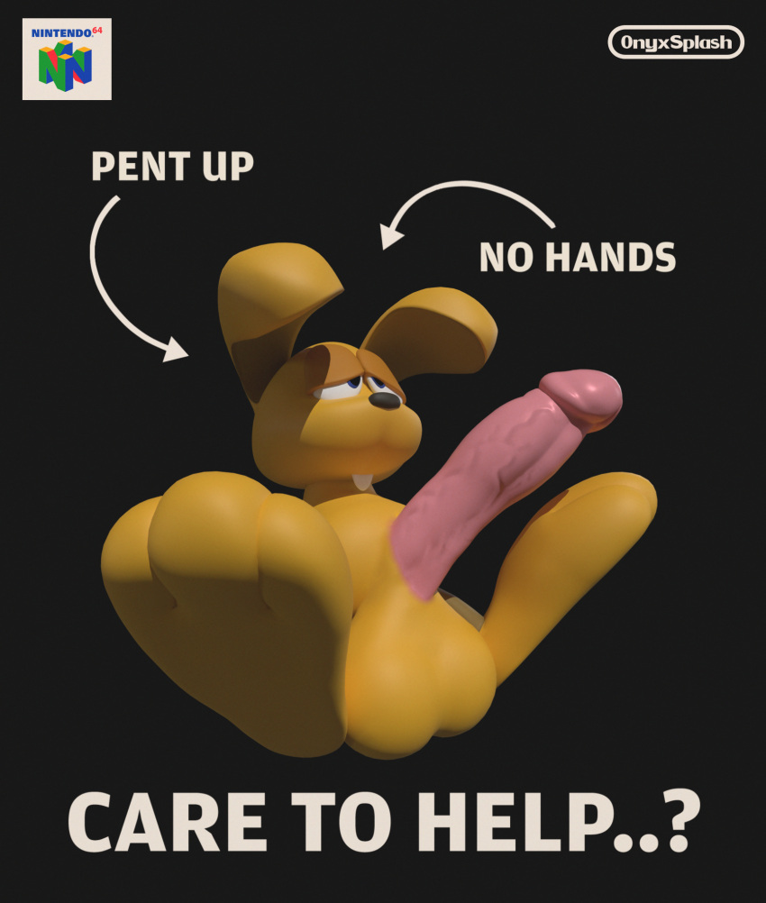 Rule 34 – 1boy 3d 3d (artwork) big balls big feet big penis blender blender (software) blender cycles english text fake advertisement huge balls huge cock male male only mario (series) mips onyxsplash penis pent up pink penis poster rabbit simple background solo super mario 64 testicles text unable to ejaculate veiny penis | 9303006