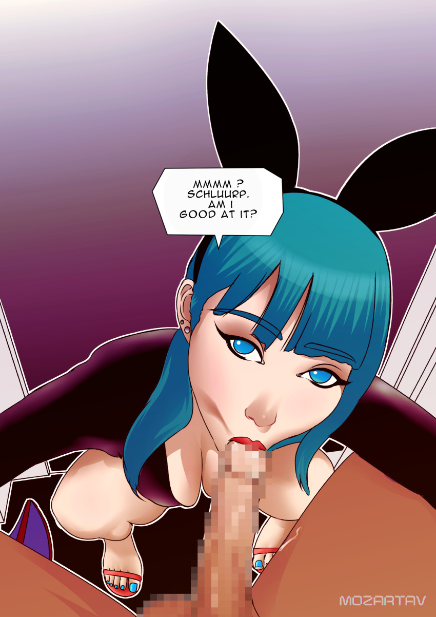 Rule 34 - Big Breasts Blowjob Blue Hair Blue Nails Breasts Bulma (dragon  Ball) Bulma Briefs Bunny Costume Bunny Ears Bunnysuit Dragon Ball Dragon  Ball Super Dragon Ball Z Fellatio Fishnets Goku