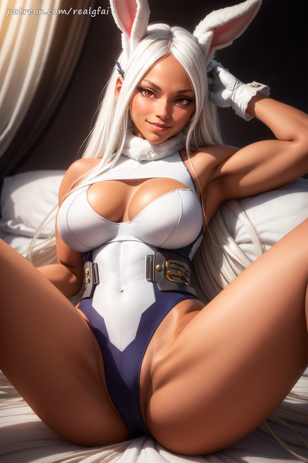 Rule 34 - Ai Generated Boku No Hero Academia Dark-skinned Female Female  Mirko Miruko My Hero Academia Naked Naked Female Nude Nude Female Patreon  Patreon Username Perfect Body Realgfai Realistic Rumi Usagiyama