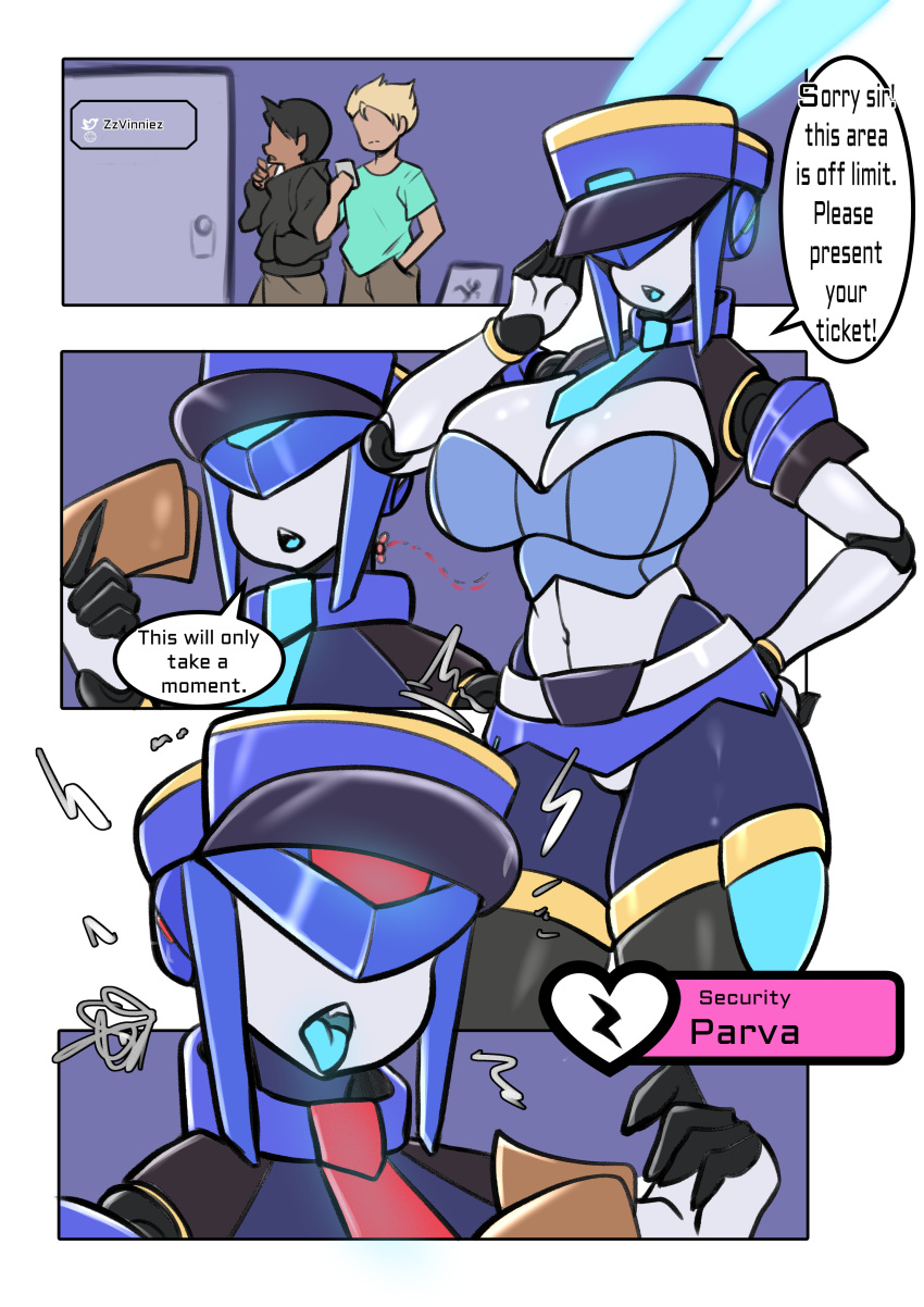 Rule 34 – 1girls 2boys genderswap (mtf) lapi (zzvinniez) robot robot girl rule 63 tagme zzvinniezz | 9672279