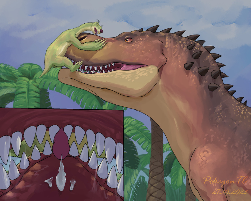 Rule 34 – 2023 anthro biped blue sky studios bodily fluids claws cum cum in mouth cum inside cumshot cumshot in mouth digital media (artwork) dinosaur duo ejaculation erection female feral fur genital fluids genitals green body green fur ground sloth hi res ice age (series) ice age 3 internal larger female male male/female male penetrating mammal momma (ice age) mouth shot open mouth oral penetration penis pilosan pokegontc red body red scales reptile scales scalie sex sid (ice age) size difference sloth smaller male spikes spikes (anatomy) teeth theropod tongue tyrannosaurid tyrannosaurus tyrannosaurus rex xenarthran yellow body | 9782087