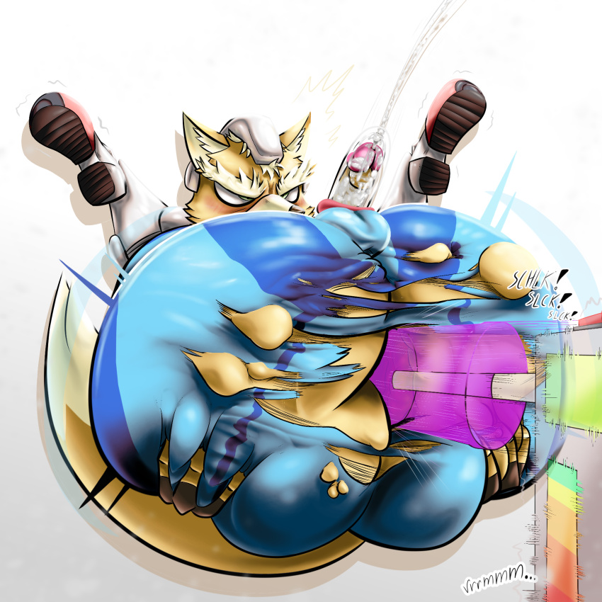 Rule 34 – 1boy anal anal sex anonymous artist anthro ass big butt blush bodily fluids bouncing butt canid canine clothing cum flustered male fox fox mccloud fucking machine genital fluids genitals hi res holding butt machine male male/male male only mammal metroid milking cum milking machine milking machine on male nintendo penetration penis sex machine shaking legs small penis solo star fox tight clothing torn clothing zero suit | 9351070