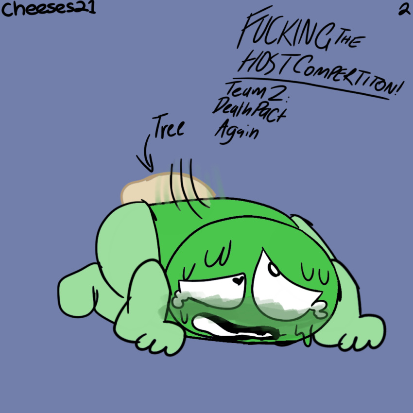 Rule 34 – bfb bfdi cheeses21 (artist) male/male non-human only object shows toony tpot tree (bfdi) two (tpot) | 9796901