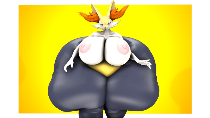 Rule 34 – big ass big breasts braixen breasts bubble butt huge ass huge breasts thick thighs wide hips yukinikkifurry | 9843624