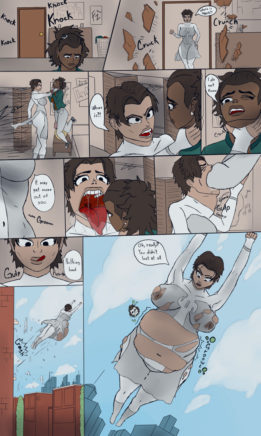 Rule 34 – 2girls alien alien girl alien humanoid alien pred amber bennett anissa belly belly bulge big belly big belly bulge big breasts breast expansion breasts clothed clothed female comic dark-skinned female dark skin digestion digestion noises fatal fatal vore female pred female prey flezzer human human female human girl invincible invincible (tv series) light-skinned female light skin oral vore soft vore torn clothes torn clothing unwilling prey visible nipples vore vore belly vore warning willing pred | 9933959