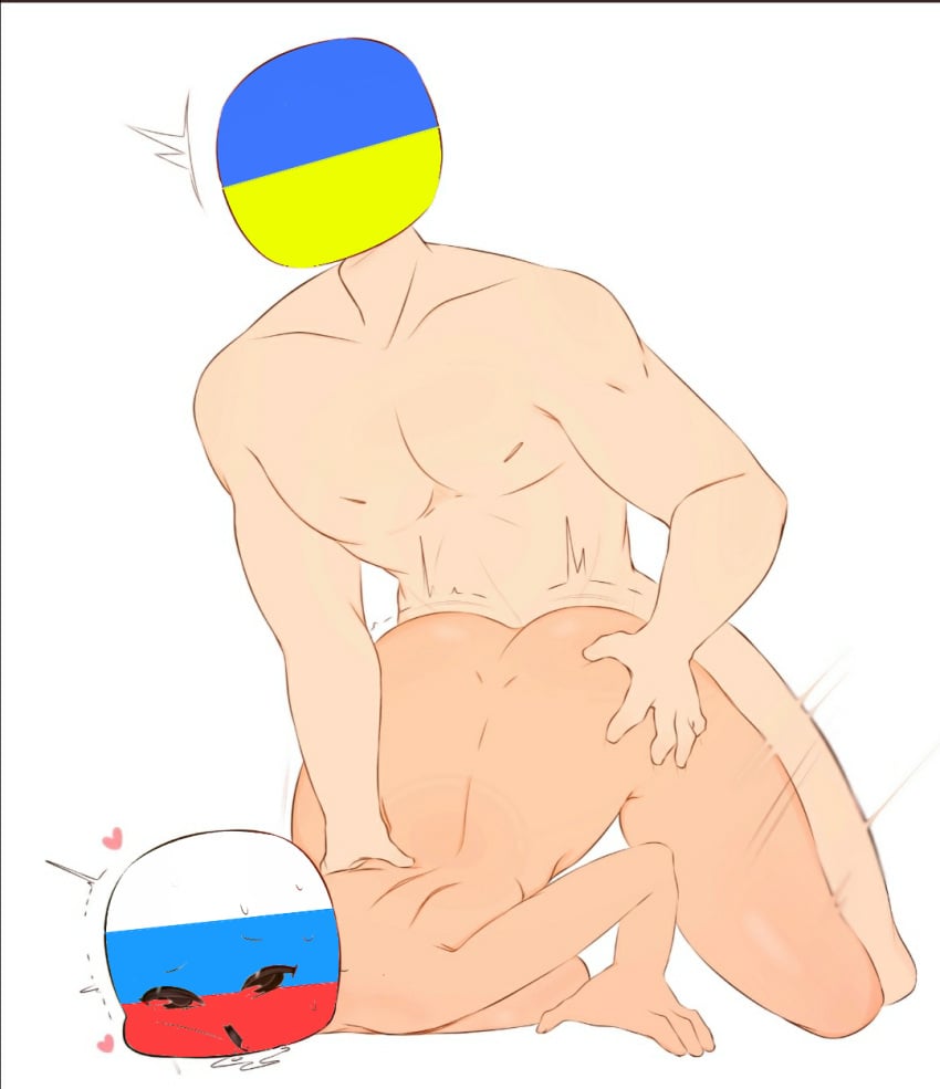 Rule 34 - Countryhumans Countryhumans Edit Countryhumans Girl Edit Flag  Heart Humanoid Not Realistic Russia Russia (countryhumans) Russian Flag Sex  Social Commentary Straight Tagme Ukraine Ukraine (countryhumans) | 5921471