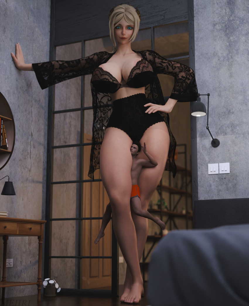 Rule 34 – 1boy 1girls 3d android bedroom between thighs big breasts blue eyes breasts clothing female giantess huge breasts jgrfgts light-skinned female light-skinned male light skin lingerie macro male meiirii mini giantess nier nier: automata shrunk shrunken male size difference trapped yorha commander | 9991620