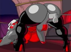 Rule 34 – anal sex animated ass balls erection from behind gay gay sex high heels humanoid male male only male with breasts muscular muscular male nude penetration sex solo solo focus tagme video xcomunit7 | 9882433