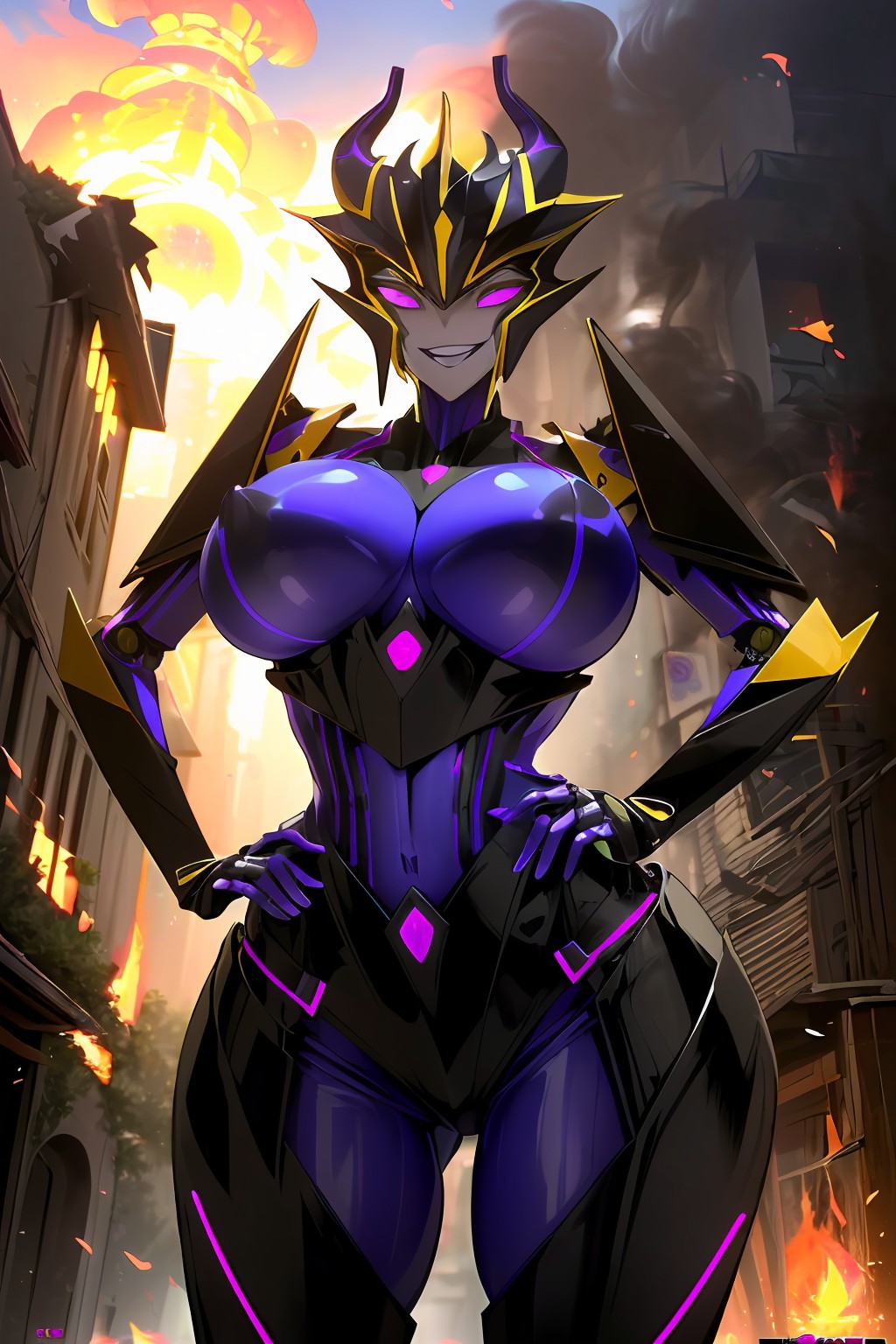Rule 34 – ai generated airachnid big breasts female purple body robot girl roger1011 thick thighs transformers transformers prime | 10134636