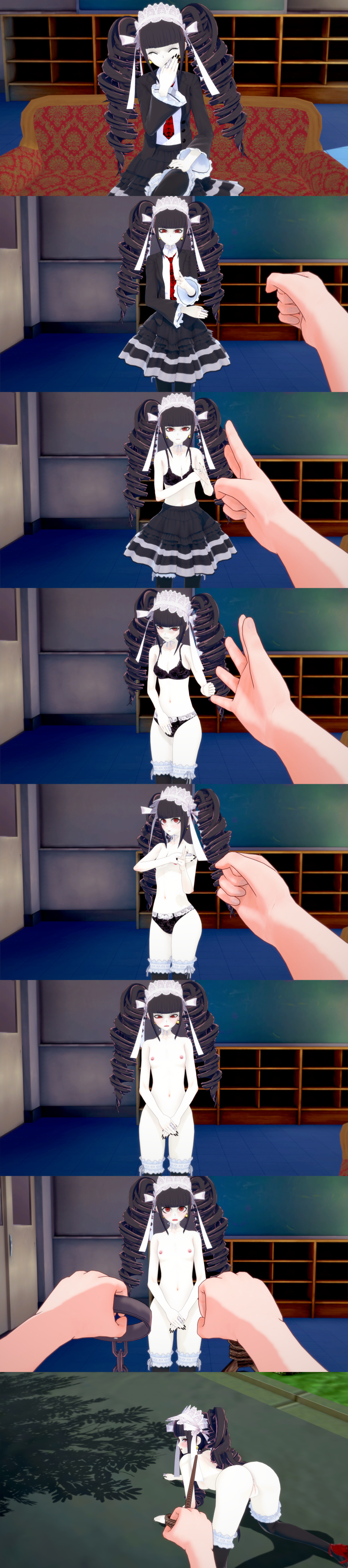 Rule 34 – 1girls 3d anus ass black hair black socks blush breasts celestia ludenberg covering crotch covering pussy danganronpa defeated drill hair embarrassed embarrassed nude female enf frilled legwear frilled socks hair ornament heels humiliation leash light-skinned female light skin long hair lost bet nipples pale-skinned female pale skin penalty game petplay public public exposure public humiliation public indecency pussy red eyes small breasts socks socks and heels tagme thigh socks thighhighs trying to cover up twintails ultimateenf vagina | 9472246