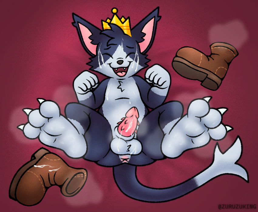 Rule 34 – 3 toes animal genitalia animal penis anus ass balls bodily fluids cait sith (ff7) claws crown cum cum drip cum on face cum on penis domestic cat dripping feet felid feline feline genitalia feline penis felis genital fluids genitals headgear hi res leg markings lying mammal markings on back paws penis presenting socks (marking) soles spreading steaming steamy feet steamy penis sweat toes | 9917161