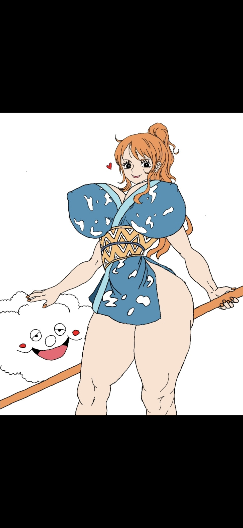 Rule 34 – 1girls 2019 3rd party edit big breasts breasts breasts bigger than head bursting breasts clima-tact clothed cloud color edit colored covered nipples curvy female female only fingernails gigantic breasts hips homie (one piece) hourglass figure huge breasts japanese clothing jay-marvel kimono legs long hair looking at viewer looking down nami nipple bulge no panties onami one piece ponytail smile solo female soru soru no mi staff standing thick thighs thighs toned voluptuous weapon wide hips zeus (one piece) | 10204933