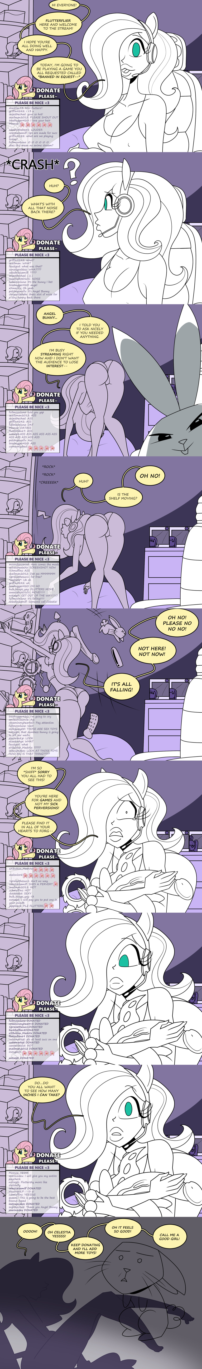 Rule 34 – aged up anal beads anal insertion barely clothed bending over bunny cat ears chillguydraws comic fluttershy (mlp) friendship is magic frostbiteboi full lips funny gamer chair gamer girl green eyes headphones humanized internet long legs memes my little pony my little pony friendship is magic older female rabbit sex toys streamer streaming thicc-verse thick lips traumatized twitch.tv twitch streamer twitch thot vibrator | 10115919