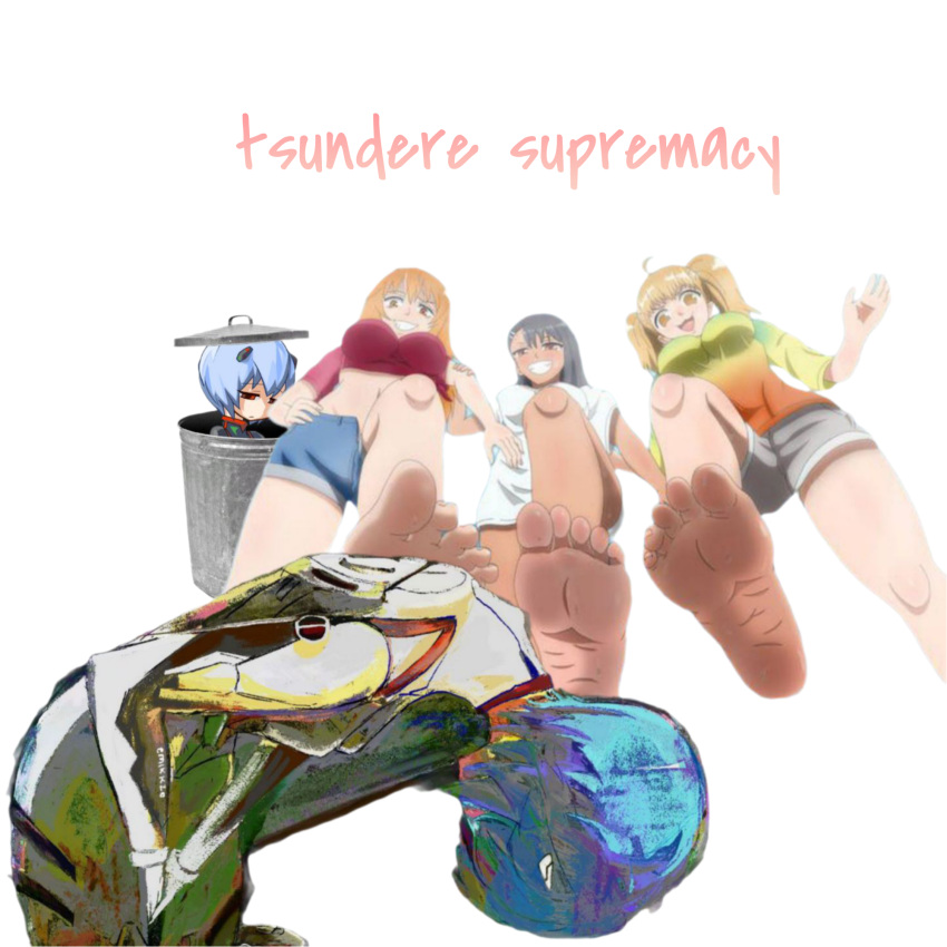 Rule 34 – 4girls all fours bare legs bare soles barefoot beaten black hair blonde hair blue hair bowing bullying cheerful dark hair dominant female domination excited feet femdom foot fetish foot focus foot on back foot worship gamo-chan happy happy dom hayase nagatoro humiliated humiliation kicking kuudere lezdom long hair loser loser submits mocking neon genesis evangelion on knees open mouth open mouth smile open smile orange hair please don’t bully me, nagatoro plugsuit rei ayanami sad sub schoolgirl short hair smile smiling smiling at viewer soles stepped on stepping on female stomping submissive submissive female tanned girl teasing teenager teeth toes trash can tsundere white background winner yoshi (nagatoro) | 10232890