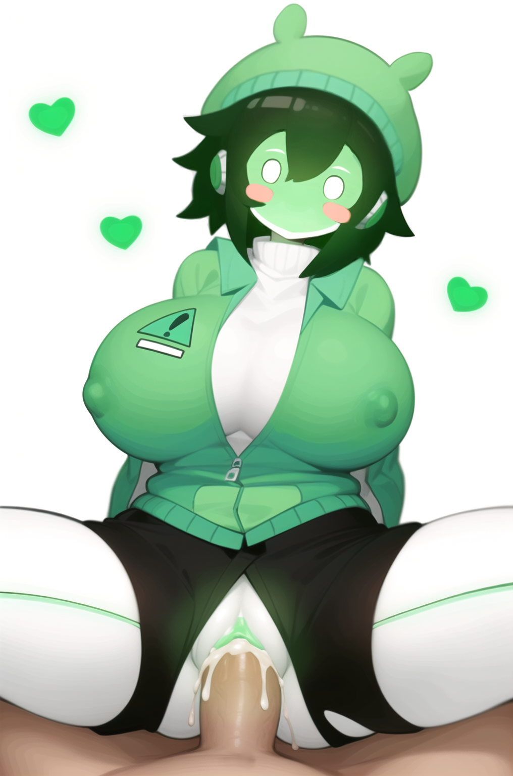 Rule 34 – android android girl beanie hat black hair blush cum cute glowing heart knightnyan large breasts nipple bulge no mouth pov robot robot girl sex short hair short shorts spread legs sweater tagme vaginal penetration warning sign white background white body white eyes zipper | 10324583