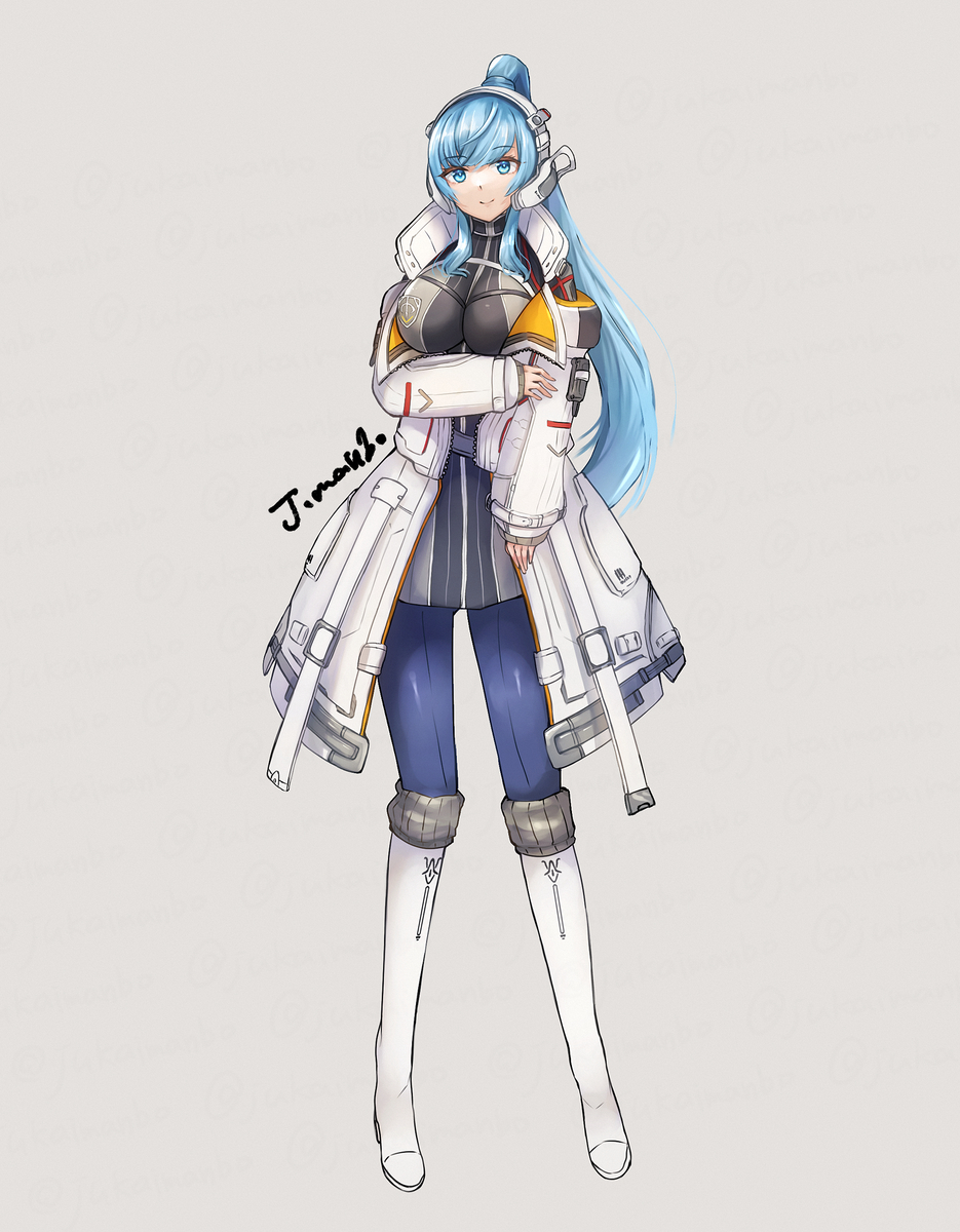 Rule 34 – 1girls adorable face blue eyes blue hair boots cute cute expression eyebrows eyebrows visible through hair eyelashes eyeliner hand hands huge breasts huge cleavage jacket lips long hair long sleeves marielle kenny marielle l kenny military uniform pink lips ponytail sci-fi science fiction square enix star ocean star ocean the divine force trutsmn vanilla video game video game character video game franchise video game reference video games | 10500034