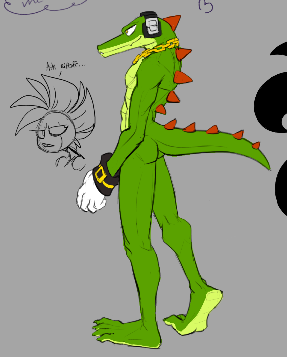 Rule 34 – 1boy ass fishfunk joeyjazz male male only nude scalie sonic (series) tagme vector the crocodile | 10429283