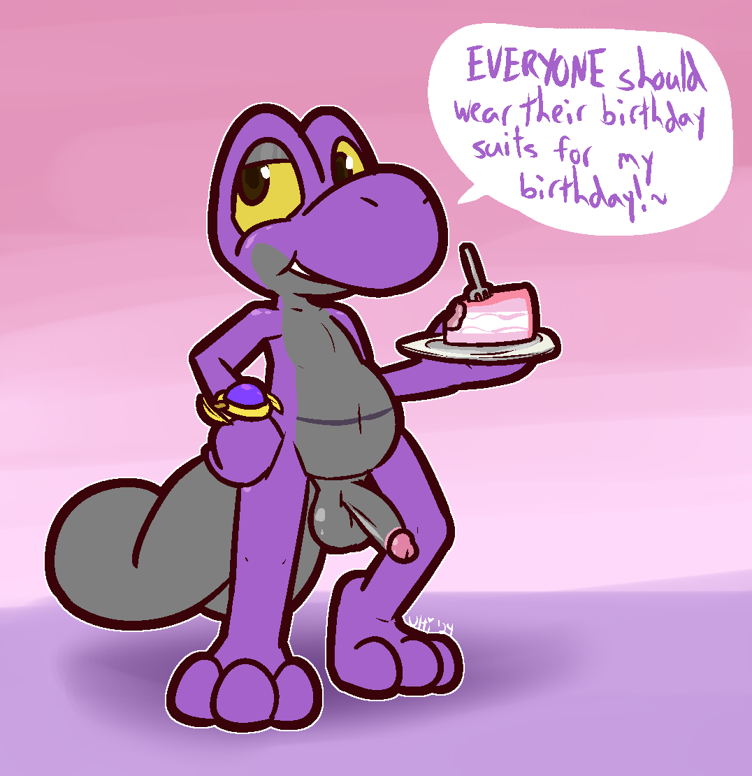 Rule 34 – 2024 3 toes balls birthday cake black eyes cake cutlery dessert dialogue english text feet food fork front view gc the treecko generation 3 pokemon genitals glans grey balls grey body grey penis grey scales grin half-erect holding plate kitchen utensils looking away looking up nintendo non-mammal balls nude penis pink glans pokemon pokemon (species) pupils purple body purple scales scales smile smirk speech bubble standing text toes tools treecko ultilix yellow sclera | 10536436