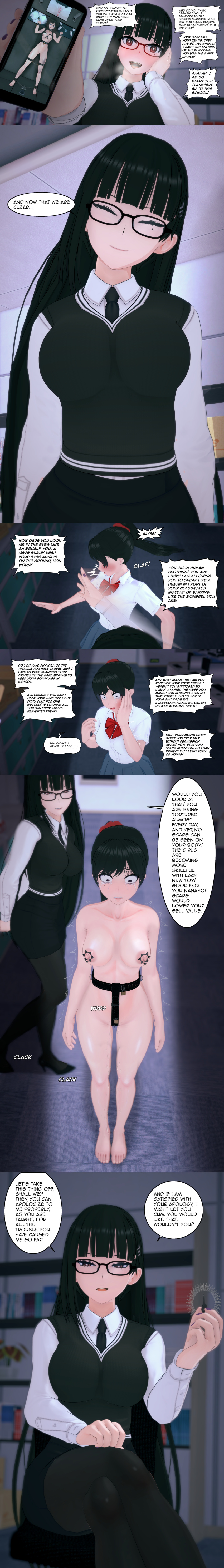 Rule 34 – 2girls anus black hair blue eyes bondage breasts brown eyes chained chained ankles chastity chastity belt chastity device closed eyes clothed clothed female clothed female nude female crying crying with eyes open eyebrow piercing female only femdom femsub ff7sfm glasses heart heart-shaped pupils heart eyes key miss aiko (ff7sfm) mole mole under eye multiple females multiple girls naked naked female nanaho (ff7sfm) nipple piercing nipple piercings nipples nude nude female older female original phone piercing piercings pussy pussy piercing restrained slap slave slavegirl teacher teacher and student teacher outfit tears tongue piercing torture torture chamber torture device torture rack violence visible breath | 10475733