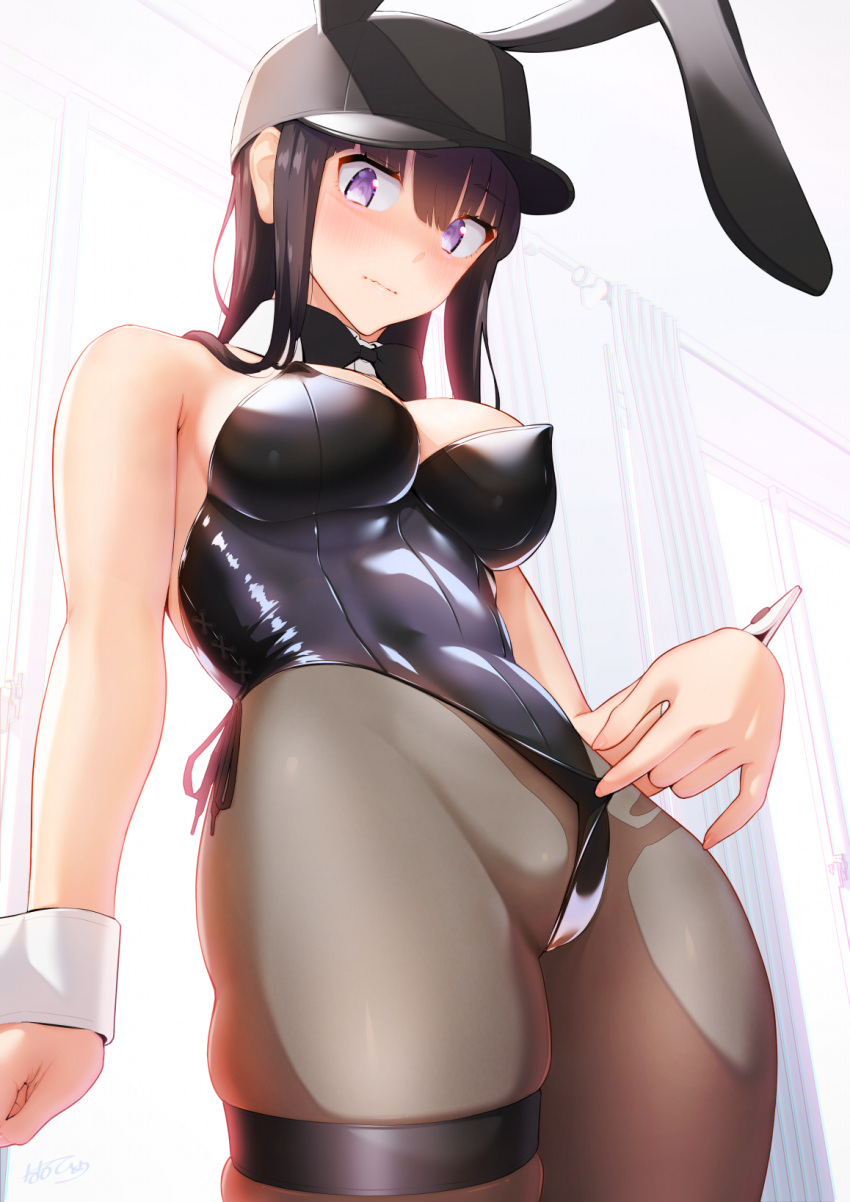 Rule 34 – 2023 akeome animal ears bare shoulders baseball cap black bow black bowtie black bunny ears black bunnygirl costume black bunnysuit black hair black hair female black hat black legwear black leotard black pantyhose black stockings black thighband blush blush blush lines blushing at viewer blushing female bow bowtie breasts brown hair brown pantyhose bunny ears bunny tail bunnygirl bunnygirl outfit chinese zodiac cleavage collar covered navel detached collar embarrassed embarrassed female embarrassed nude female fake animal ears female happy new year hat highleg highleg leotard large breasts legwear leotard long hair looking at viewer nanahime original original art original artwork original character original characters pantyhose playboy bunny purple eyes purple eyes female rabbit ears slender body slender waist slim girl slim waist solo stockings thighband thighs thin waist white collar white wrist cuffs wrist cuffs year of the rabbit | 10381503