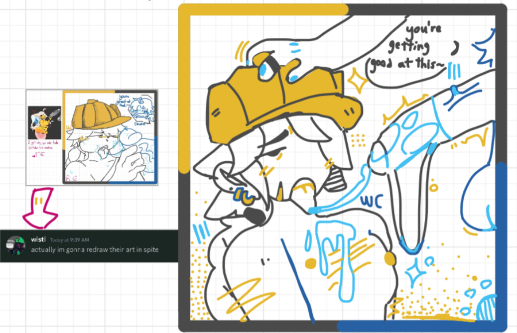 Rule 34 – 2boys animate inanimate blowjob blowjob face blue canon couple color cum cum on breasts degradation dialogue discord message discord source discord username earrings eyebrows eyebrows raised faceless male gay hand on head hand on helmet mannequin mark (regretevator) married couple reference image regretevator remake response roblox saliva saliva trail self upload tagme tongue tongue out wallter (regretevator) wistiscavern yaoi yellow | 10532858