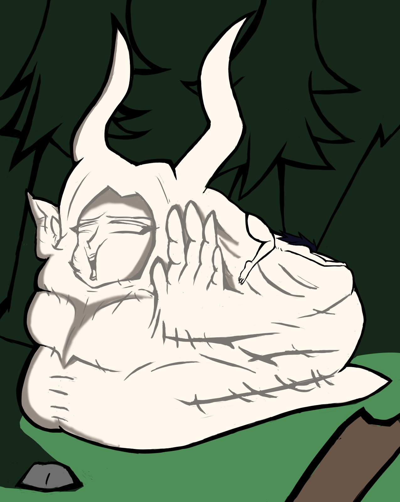 Rule 34 – 5 fingers ass big breasts big butt big female bigger prey black hair breasts detailed bulges english text extended arms f/f fatal vore feet female pred forest forest background giant female giant vore giantess hands heroine kneeling large prey lith85760483 long hair micro prey midnight (my hero academia) mount lady my hero academia nemuri kayama open mouth pine tree shading sleeping nude smaller female tight belly tight fit tights vore yuu takeyama | 10251104