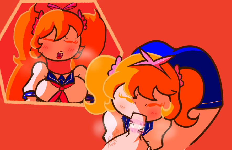 Rule 34 – fellatio futanari osana najimi (yandere simulator) raibaru fumetsu rinn mayy serafuku simple eyes tagme yandere simulator | 10735629