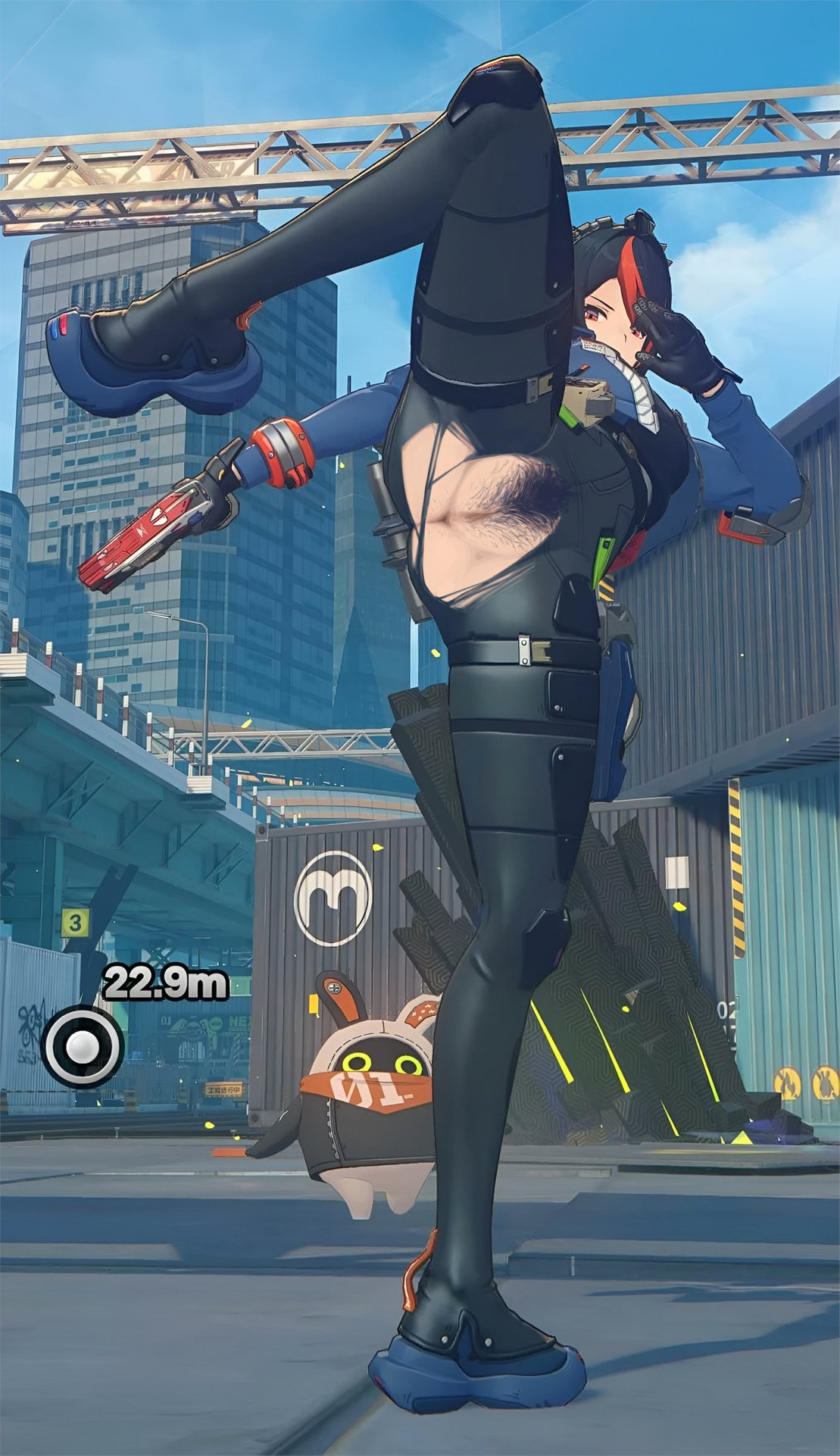 Rule 34 – ? ass blush breasts female female pubic hair gloves hair hair between eyes hairy pussy hatsumiilkshake heart jacket large breasts long sleeves looking at viewer monochrome open clothes open jacket pants pubes pubic pussy ripped clothing simple background solo split standing standing on one leg standing split symbol-shaped pupils tagme uncensored white background zenless zone zero zhu yuan | 10699228