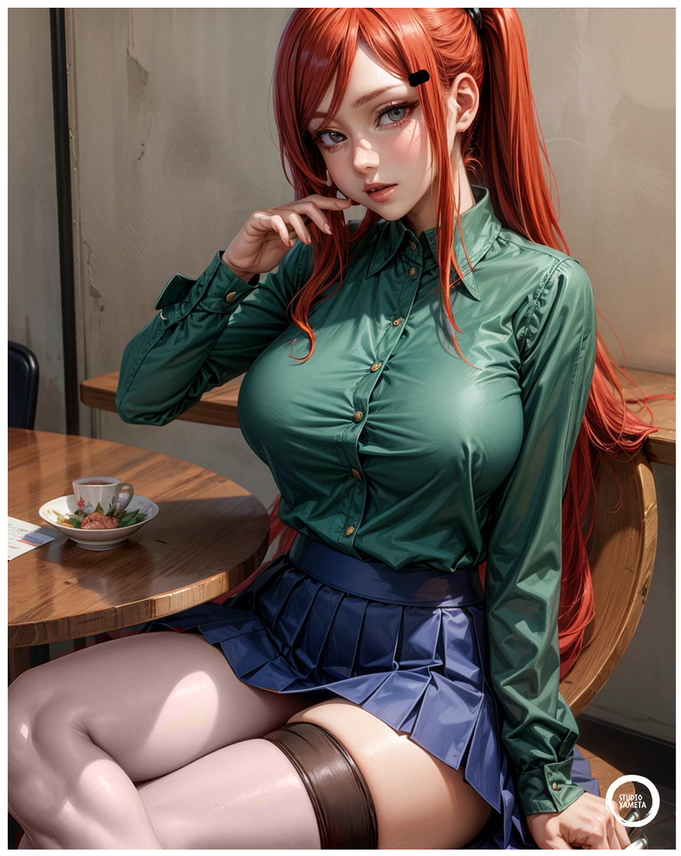 Rule 34 – 1girls ai generated bangs bewitching thighs cute female girly kunoichi long bangs long hair looking at viewer mommy mother naruto naruto (classic) naruto (series) naruto shippuden office office chair office clothing office lady officer official alternate costume ponytail red hair red hair shirt sitting sitting on chair skirt thighhighs thighs uzumaki kushina woman only yametastudio | 10775812