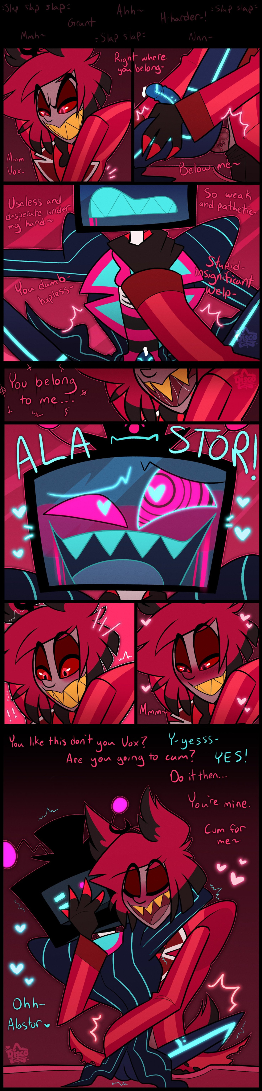 Rule 34 – 2boys ahe gao alastor (hazbin hotel) anal anal sex blush closed eyes clothed clothed sex cuddling deer deer antlers degradation degradation text degrading demon disco draws drooling enemies enemies to lovers fucked from behind fucked senseless gay glowing grimace half-dressed hazbin hotel heart-shaped pupils held by legs held by throat held down hugging insult lying on back male male/male male only male penetrated male penetrating mind break pounding pounding ass precum sex tv head until they like it vox (hazbin hotel) | 10726283