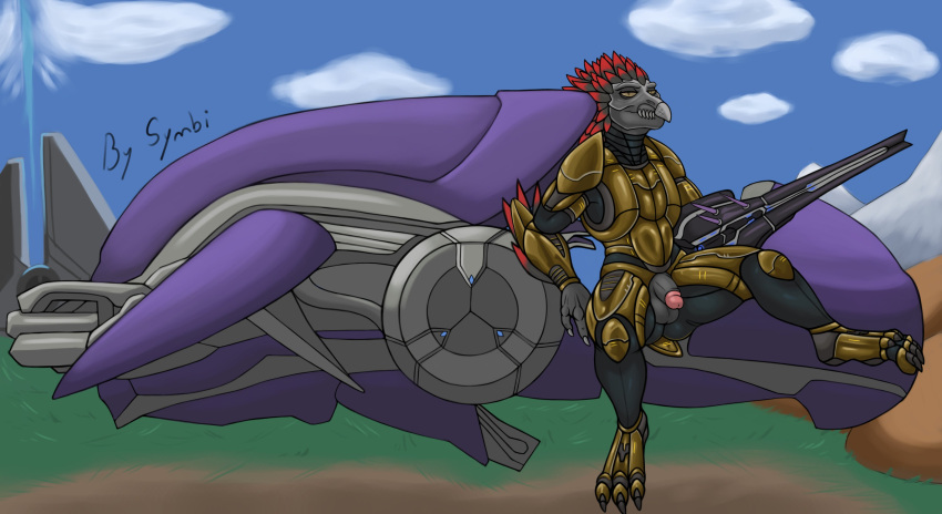 Rule 34 – 3 fingers 3 toes absurd res against object against surface against vehicle alien arm feathers armor ass avian balls beak bodysuit butt from the front claws clothed clothing cloud colored crotchless bodysuit cuirass cuisse digitigrade exposed fangs feather hair feathered crest feathers feet finger claws fingers flaccid genitals ghost vehicle (halo) glans grey body grey feather hair grey penis grey skin gun halo (series) head crest headgear helmet hi res holding gun holding object holding ranged weapon holding weapon humanoid genitalia humanoid penis kig-yar leaning leaning back looking at viewer male microsoft multicolored body multicolored feathers needle rifle open crotch outside penis pink glans poleyn pseudo hair pupils raised leg ranged weapon red feather hair scalie sharp teeth sitting skinsuit sky slit pupils solo spaulder symbiotemech t’vaoan teeth tight clothing toe claws toes two tone body two tone feather hair two tone feathers vambrace vehicle weapon xbox game studios yellow eyes | 8688703