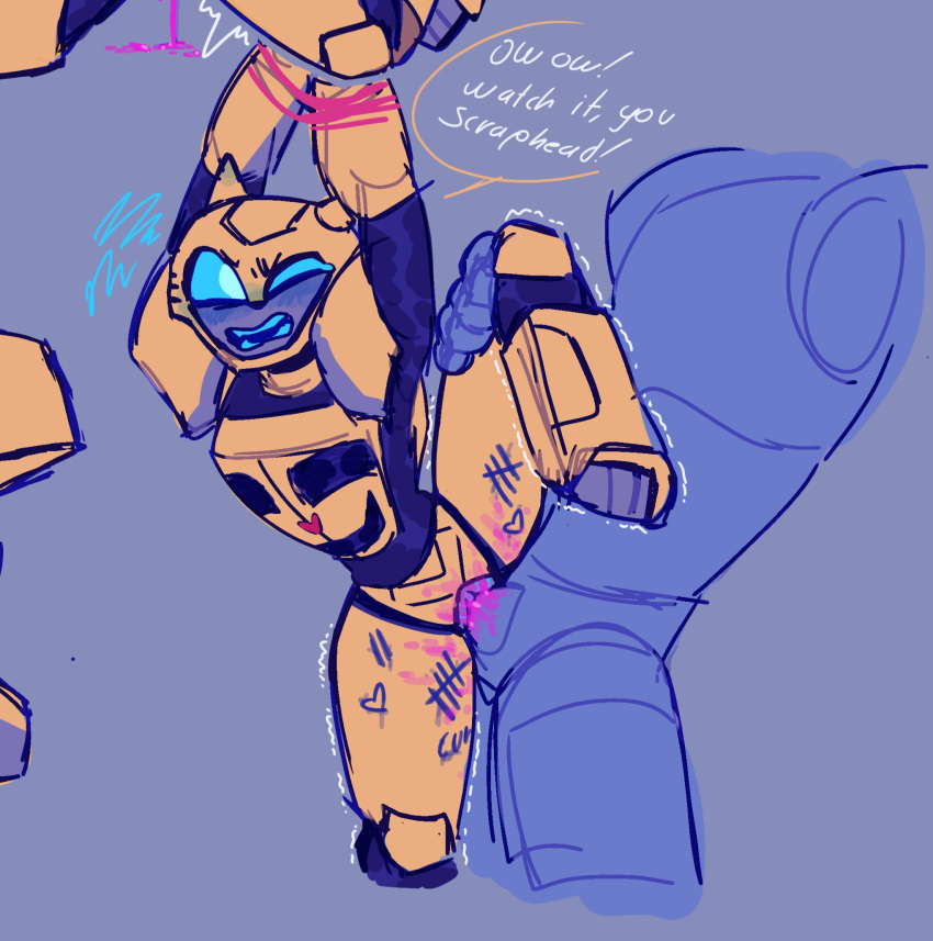 Rule 34 – bumblebee (transformers) complaining crying cuntboy intersex male penis pussy robot transformers transformers animated vaginal penetration | 10523215