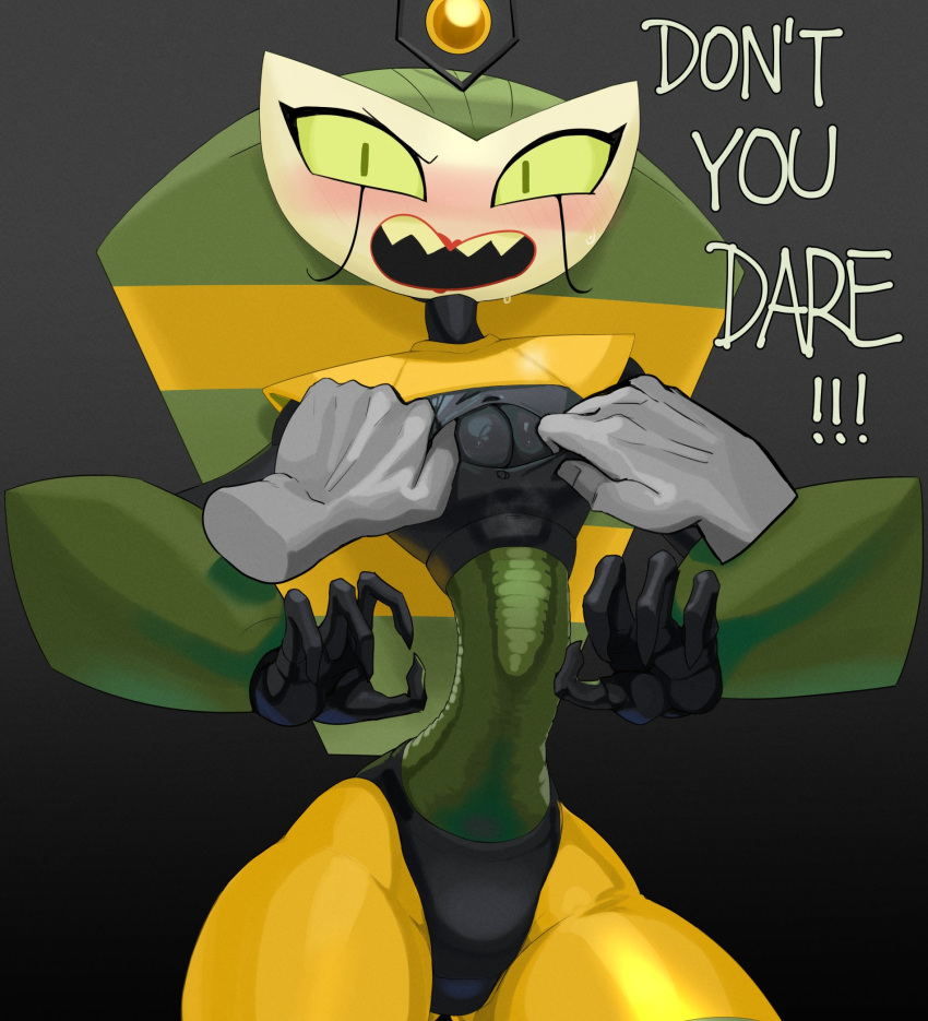 Rule 34 – 2d 2d (artwork) angry ass blush blushing breasts female hair looking at viewer mdthetest my life as a teenage robot nickelodeon robot solo surprised surprised expression tagme vexus | 10721437