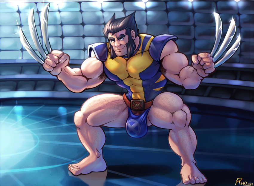 Rule 34 – armpit hair bara beard biceps big bulge bulge claws clothing logan (x-men) male male only marvel marvel comics muscular male penis penis outline rho art tight clothing underwear wolverine (x-men) x-men | 10747039