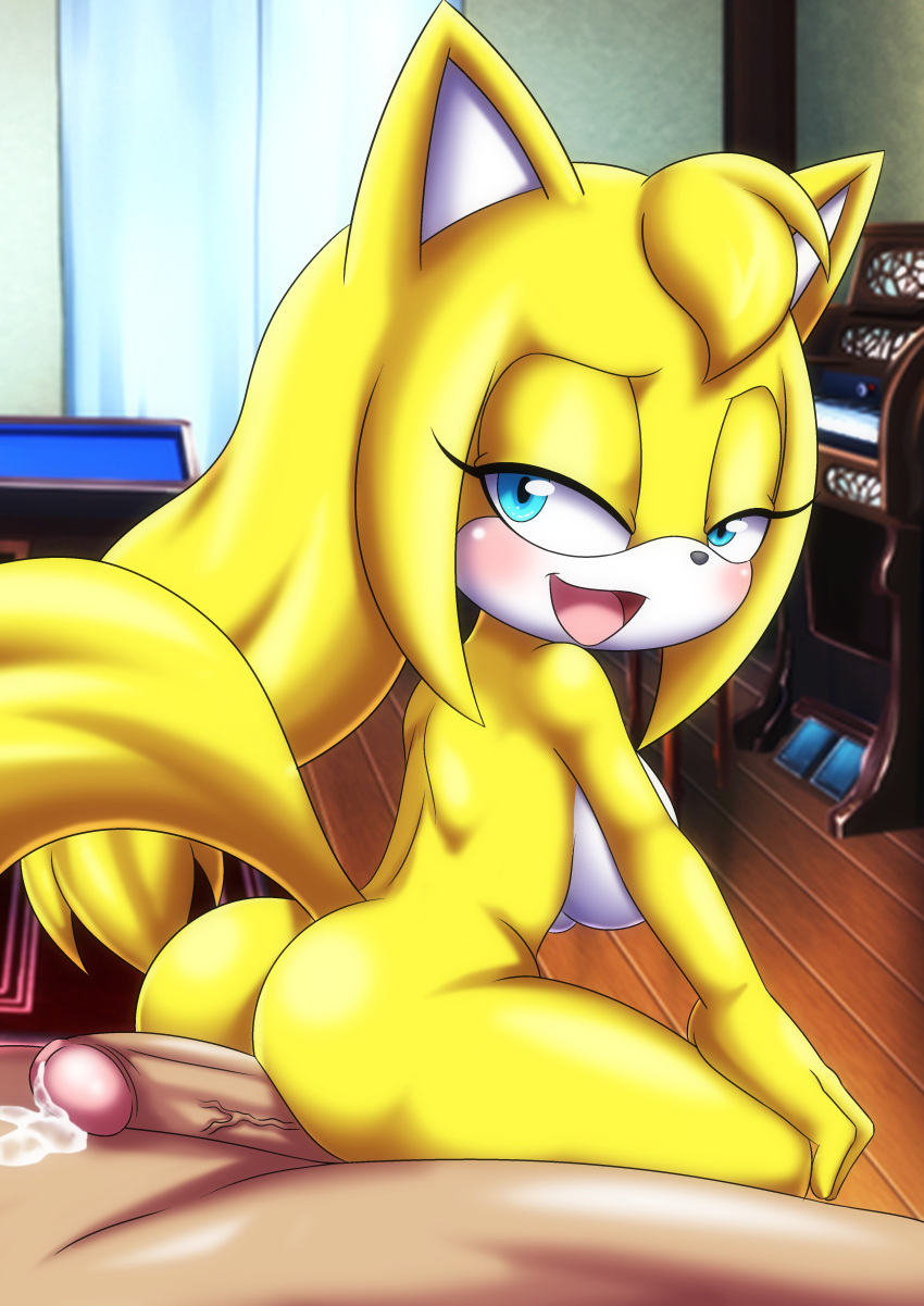 Rule 34 – 1boy 1girls anthro ass bbmbbf blush breasts cum female hi res human human on anthro male male/female mobian (species) mobius unleashed nude open mouth palcomix penis sega sex sonic (series) sonic boom sonic the hedgehog (series) tongue zooey the fox | 10580101