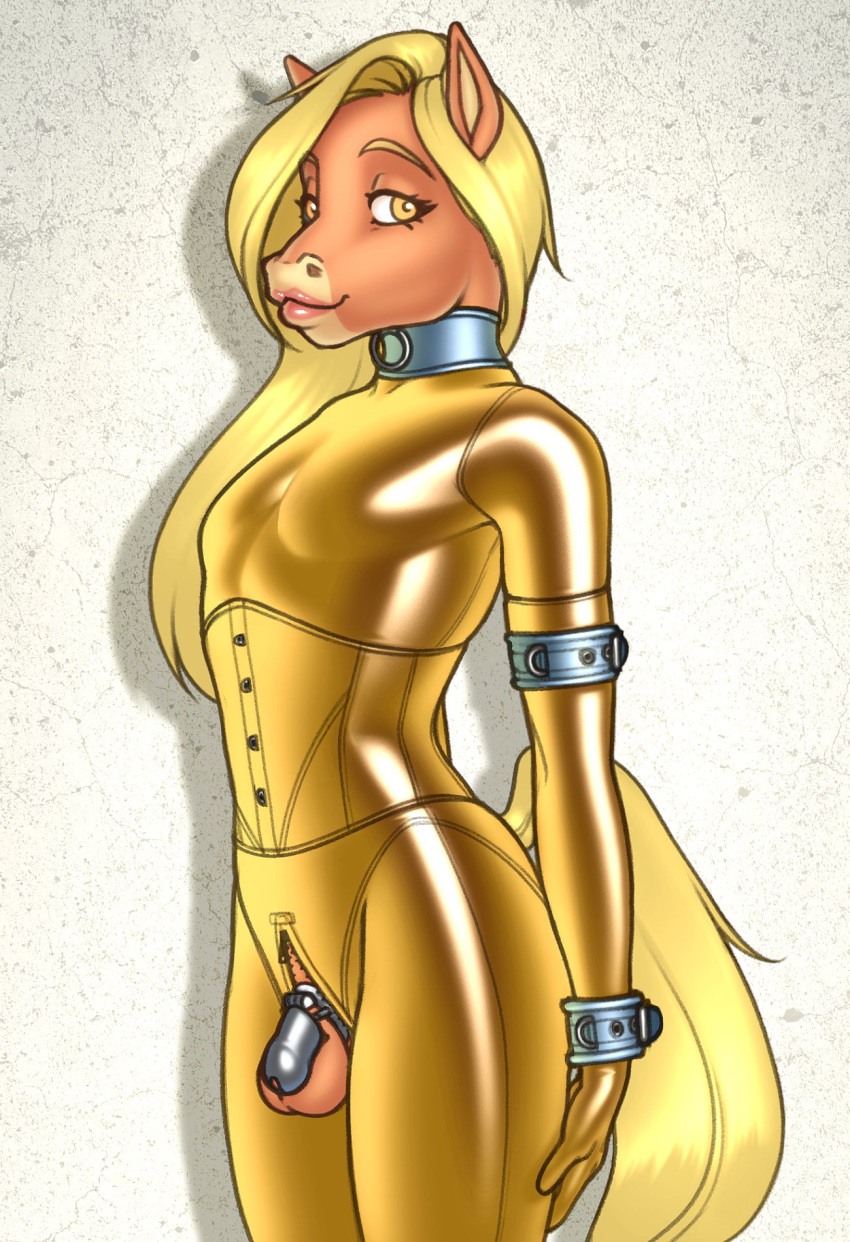 Rule 34 – 2024 anthro balls blonde hair bodysuit buffbumblebee chastity cage chastity device chrissy (buffbumblebee) clothed clothing collar corset crossdressing cuffs (clothing) equid equine femboy genitals grey collar hair hi res horse latex latex bodysuit latex clothing latex corset latex lingerie latex skinsuit latex topwear lingerie lipstick long hair makeup male mammal metal chastity cage skinsuit solo standing tail tight clothing topwear yellow bodysuit yellow clothing yellow corset yellow latex yellow skinsuit | 10555958