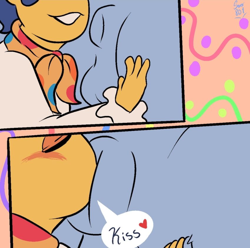 Rule 34 – balls ballsack barnaby b. beagl (welcome home) barnaby beagle blue fur blue hair blush blushing male eyes out of frame furry furry balls furry male furry with non-furry gay grin heart symbol kissing kissing while penetrated multiple images puppet sao801 small blush wally darling wally darling (welcome home) watermark welcome home welcome home (puppet show) yellow skin | 10792282