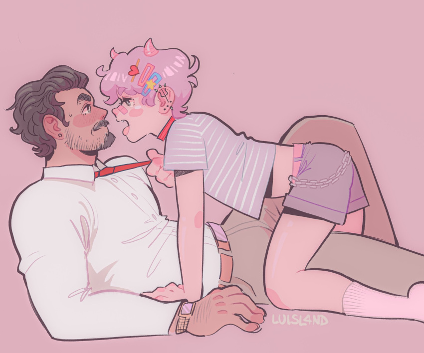 Rule 34 – 2boys bara blush daddy daddy and twink daddy kink dilf femboy femboydom gay gay domination gay sex imminent sex josou seme light-skinned male light skin luisl4nd male male/male male only mature mature male muscular muscular male older man and younger boy tie tie pull twink twink and daddy yaoi | 10598664