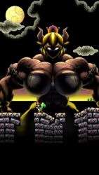 Rule 34 – baby mario big breasts big muscles bigger female black dress blonde hair blue earrings bowsette breathing clothing crown horn horns hyper muscles light-skinned female muscular muscular arms muscular female music rule 63 sound super mario bros. tagme video what a mass! white eyes yoshi | 10572009