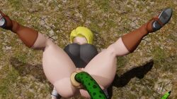 Rule 34 – anal anal sex android 18 anus big breasts blonde hair cell (dragon ball) dialogue dragon ball z green skin huge ass huge breasts huge nipples imperfect cell jackiller legs in air legs up tagme tail tail sex top down view top heavy video | 10646729