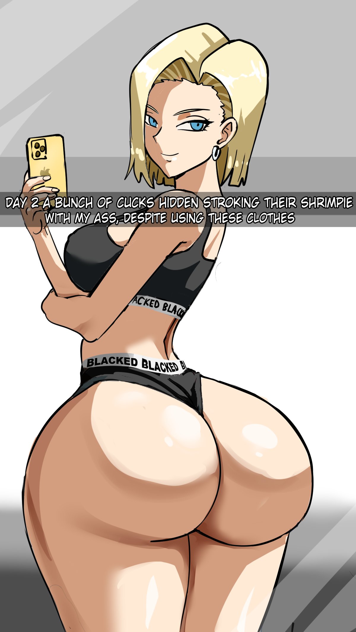 Rule 34 – ! 1girl android android 18 android girl artist name ass ass focus big ass big breasts big butt blacked blacked clothing blonde female blonde hair blonde hair female blue eyes blue eyes female breasts cap cell phone cheating cheating female cheating wife dat ass dragon ball dragon ball super dragon ball z earring earrings english english text eyelashes eyeless eyeless male fat ass female gym gym background huge ass huge breasts huge butt large ass large breasts large butt light-skinned female light skin male male/female medium hair mirror mirror reflection mirror selfie mother panties phone selfie selfie pose simp4a18 smile smiley face text text box thick thick ass thick butt thick hips thick legs thick thighs topwear turned around turned back turned head turning around turning head white earring white earrings wide hips wife | 10985687
