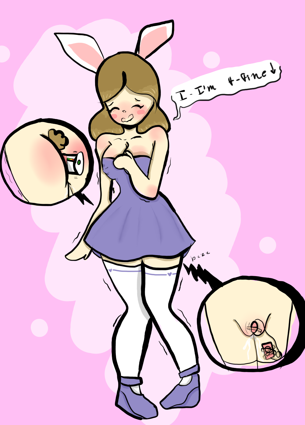 Rule 34 – 1girls anal insertion anal masturbation anal penetration bare arms bare shoulders blue dress blush blush stickers bottomless skirt breasts brown hair bunny ears bunny girl bunny tail cleavage clitoris vibrator closed eyes curvy discreet vibrator english text erect nipples facing viewer female female masturbation female only full body hard nipples high heels knees together feet apart large breasts masturbation nipple bulge nipples nipples visible through clothing no bra no panties original character pigeon-toed pink nipples purple dress purple heels purple shoes pussy rei (xxhentai chanxx) shaking short dress speech bubble standing straight-on strapless dress thighhighs tremble lines vibrator vibrator in ass vibrator on clitoris vibrator under clothes vibrator under skirt wavy mouth wedge heels white thighhighs xxhentai chanxx yellow eyes zettai ryouiki | 3677388