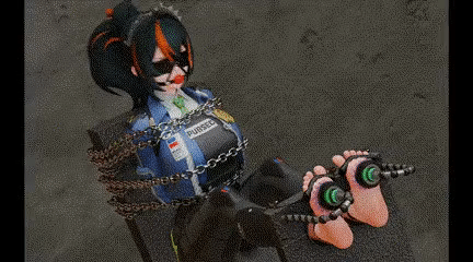 Rule 34 – 1girls 3d animated animated gif ball gag barefoot black hair blindfold bondage bound chain bondage chained chains comi (artist) feet gag gagged gif loop ponytail red hair restrained solo tickle torture tickling tied tied up zenless zone zero zhu yuan | 10970804