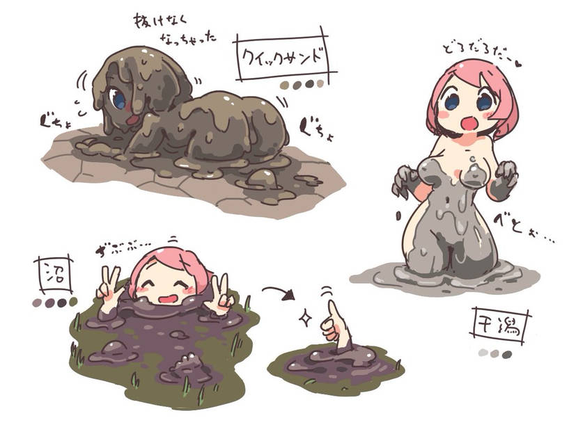 Rule 34 – anime ass breasts clay female female female only mud muddy naked nude oc sink wam wet and messy | 10902576