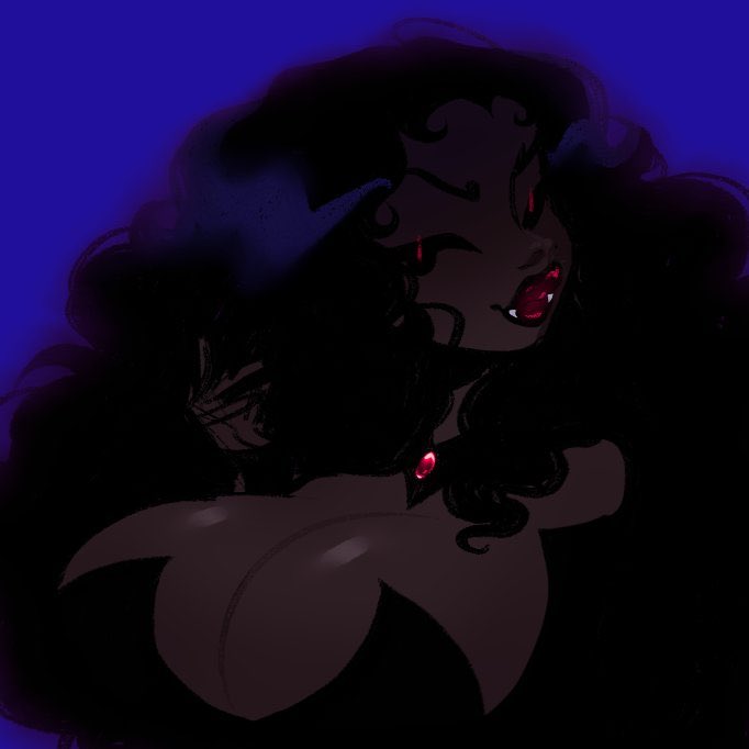 Rule 34 – african african female big breasts black dress black hair blue background boobs breasts curly hair dark-skinned female dark skin diane (ohthesunnyside) ebony huge breasts massive breasts ohthesunnyside overflowing breasts plump lips red eyeshadow red lipstick vampire vampire fangs vampire girl very dark-skinned female very dark skin | 9634265