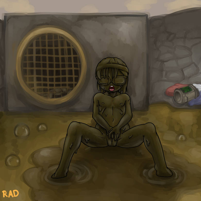 Rule 34 – 1girl covering female only glasses little tits masturbation mud muddy naked orgasm sewage vagina wam wet and messy | 10902542