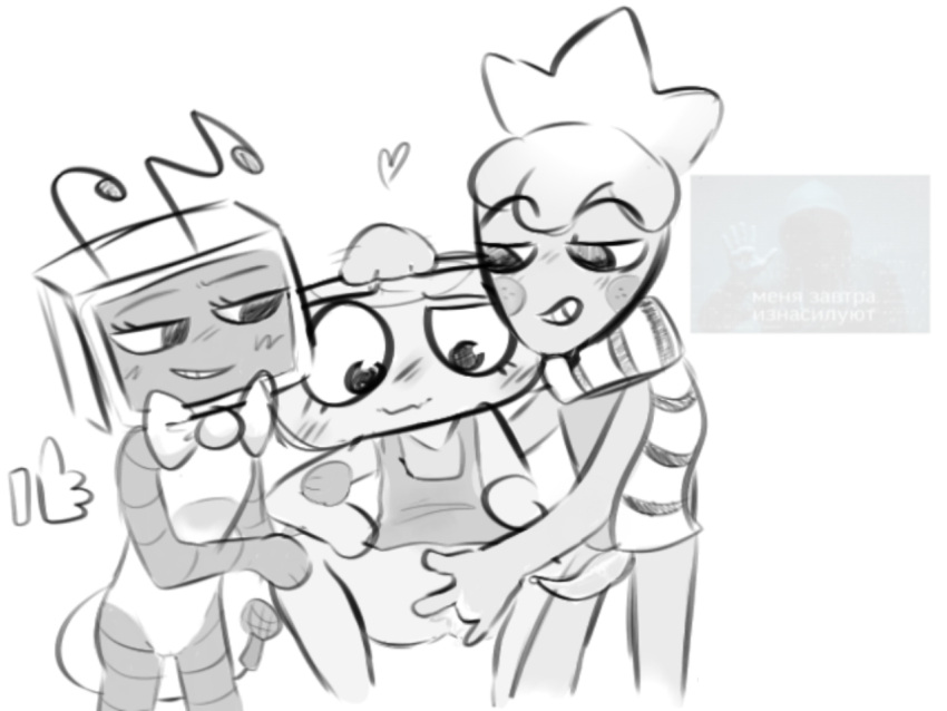 Rule 34 – 1boy 2girls 2girls1boy blush bowtie clothing dandy’s world dandys world masturbation microphone no color polyamory pussy roblox robot girl scarf shell shelly (dandy’s world) sprout (dandy’s world) strawberry submissive female tentacle threesome vee (dandy’s world) | 11004954