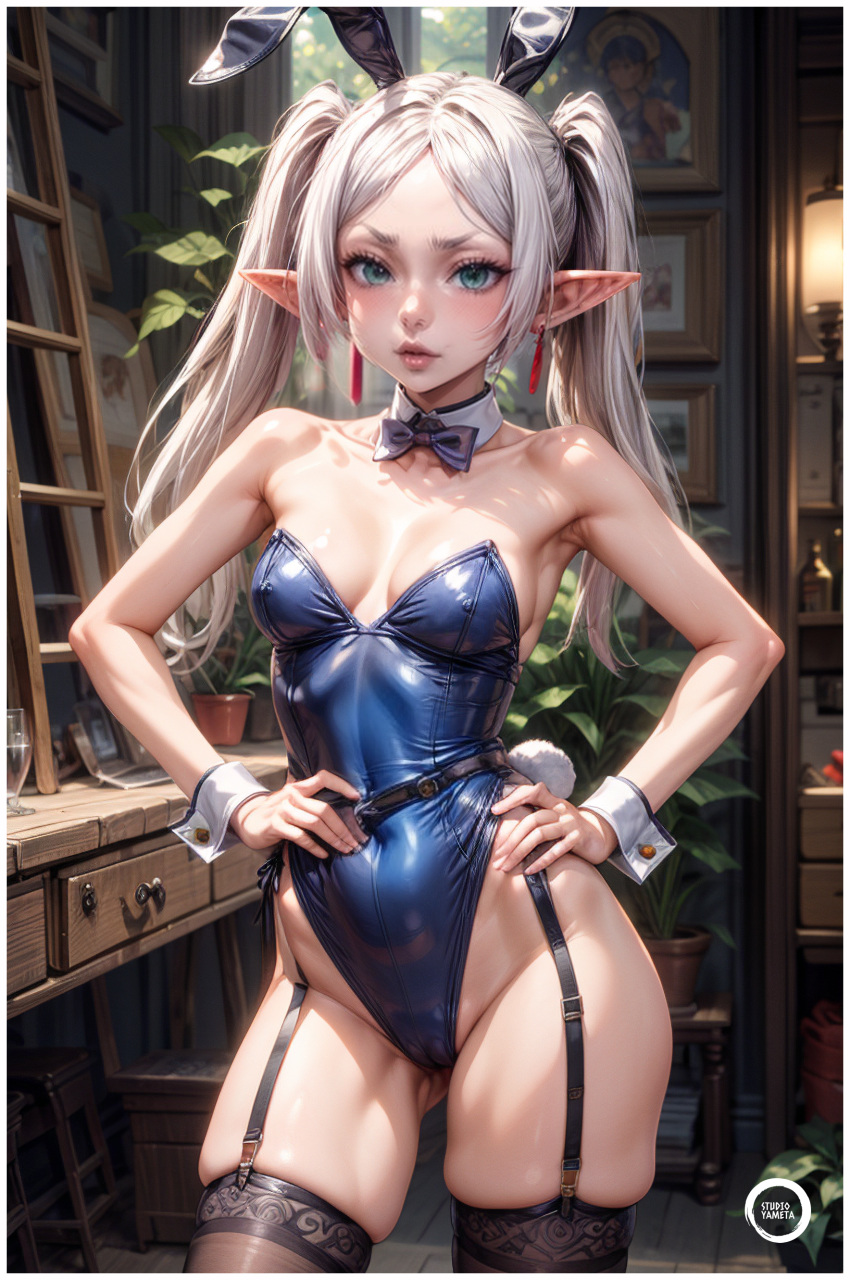 Rule 34 – 1girls ai generated bunny costume bunny ears bunny girl bunnysuit cute elf elf ear elf ears elf female elf girl female female female focus female only frieren frieren beyond journey’s end girl long hair sex sexy small breasts sousou no frieren tiny breasts tiny waist twintails white hair woman in suit woman only yametastudio | 11056508