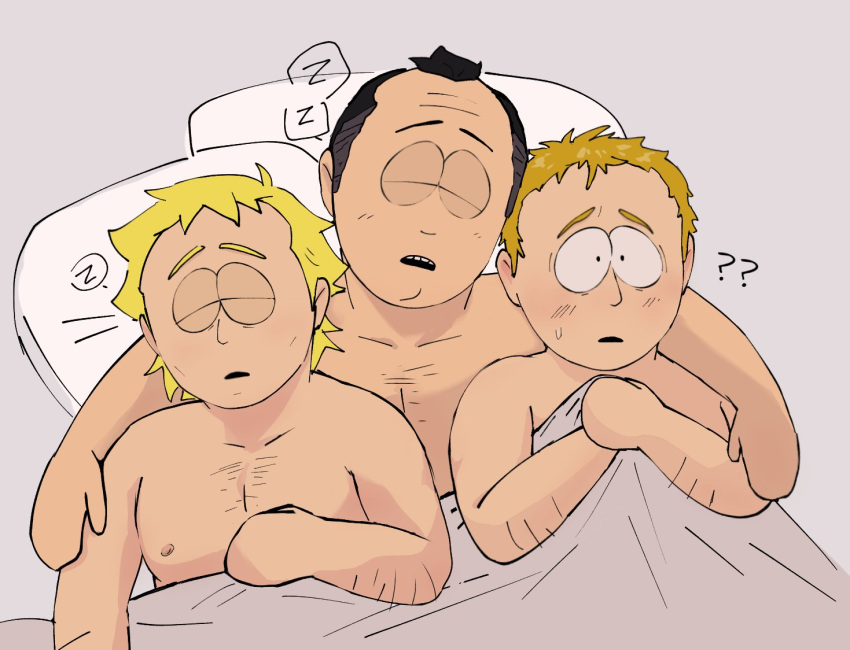 Rule 34 – 2023 3boys ? ?? after sex aged up arm around shoulders arm hair bed bed sheet black hair blonde hair chest hair closed eyes color colored confused confused look confusion craig tucker digital drawing (artwork) digital media (artwork) dirty blonde hair gay in bed laying laying down laying on back laying on bed light blush lying lying down lying on back lying on bed male male/male/male male only meri ny multiple boys multiple males naked naked male nude nude male on bed open mouth pale-skinned male pale skin pillow pillows sheets shirtless short hair simple background sleeping sleeping nude south park south park post covid sweatdrop thomas (south park) threesome tweek tweak worried worried expression worried face worried look zzz | 11046479