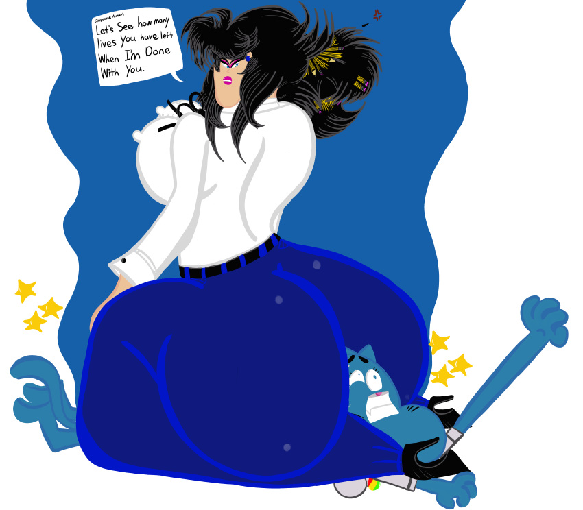 Rule 34 – angry angry expression angry face big ass big breasts big butt black boots black hair bloodhoundghostly0 blue cat butt from the front cartoon network chiharu uchiha yitzchok chiharu yitzchok chopsticks in hair crushing crushing tiny person death stare earrings feline high heel boots hurting medium hair mommy mommy kink mrs. yitzchok muscular muscular female muscular thighs nickelodeon nicktoons nicole watterson office lady pearl earrings pencil hair pin perfect tits pink eyeshadow pink lipstick pink nail polish pointy chin pzop seeing stars sitting on person squish tanned tanned female tanned skin tattoo tattooed arm tattoos text box the amazing world of gumball the pixiez oddparents ubisoft white background wife work uniform working yimmy’s mom | 10911370